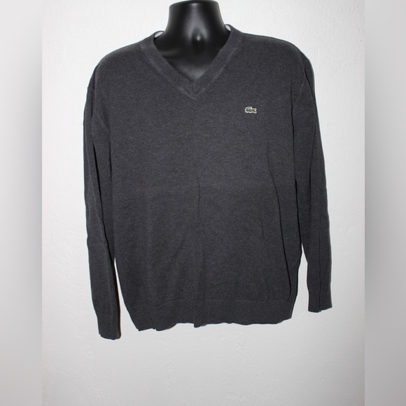 Lacoste Other - Men’s Lacoste V-Neck Sweater Size 7 (2XL)